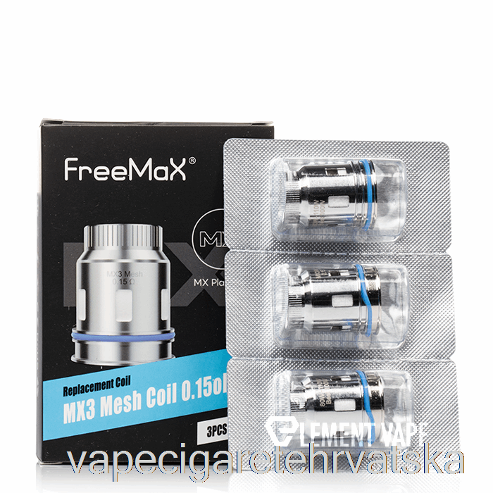 Vape Hrvatska Freemax Mx Zamjenske Zavojnice 0.15ohm Mx3 Mrežaste Zavojnice